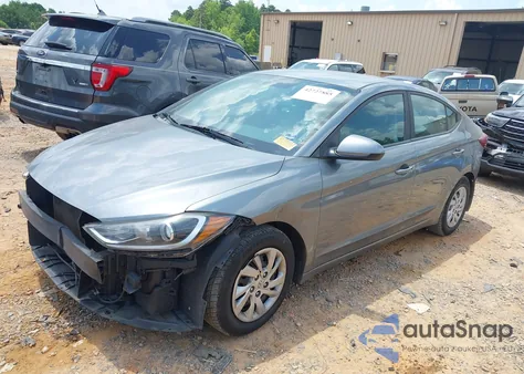 2018 Hyundai Elantra Se from USA, damaged, VIN KMHD74LF3JU442412
